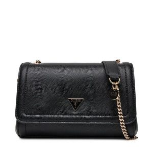 Torebka Guess. Czarne torebki klasyczne Guess, z aplikacjami, bez dodatków. Za 439,99 zł.