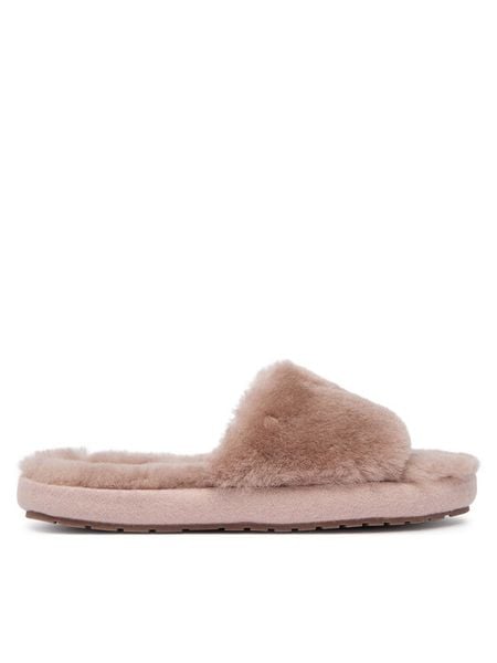 EMU Australia Kapcie Mckay W13088 Różowy. Czerwone kapcie EMU Australia, bez wzorów. Za 299,99 zł.