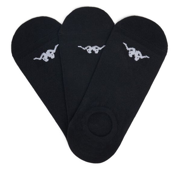 Stopki Kappa. Czarne skarpetki Kappa, bez wzorów. Za 24,99 zł.