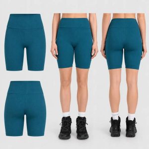 SPODENKI DAMSKIE 4F LEGGINSY KRÓTKIE KOLARKI KRÓTKIE KOLOR ZIELONY. Zielone legginsy 4f, bez wzorów, z materiału, krótkie. Za 99,99 zł.