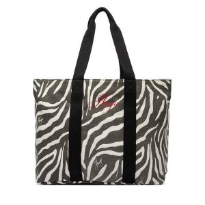 Torebka HUGO. Czarne shopper bag Hugo, bez wzorów, bez dodatków. Za 549,99 zł.