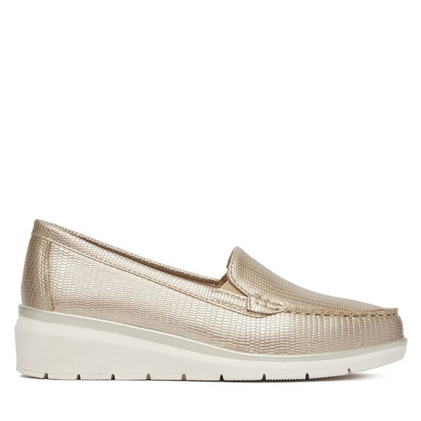 Półbuty Clara Barson. Szare półbuty Clara Barson, bez wzorów, bez obcasa, na płaskiej podeszwie, bez zapięcia. Za 119,99 zł.