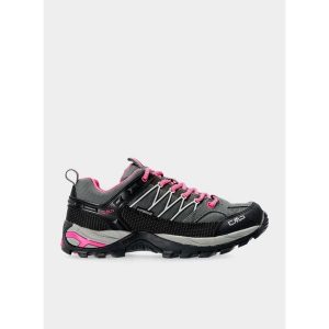 Buty turystyczne damskie CMP Rigel Low WP. Czerwone buty trekkingowe CMP, z gumy, bez zapięcia. Za 459,00 zł.