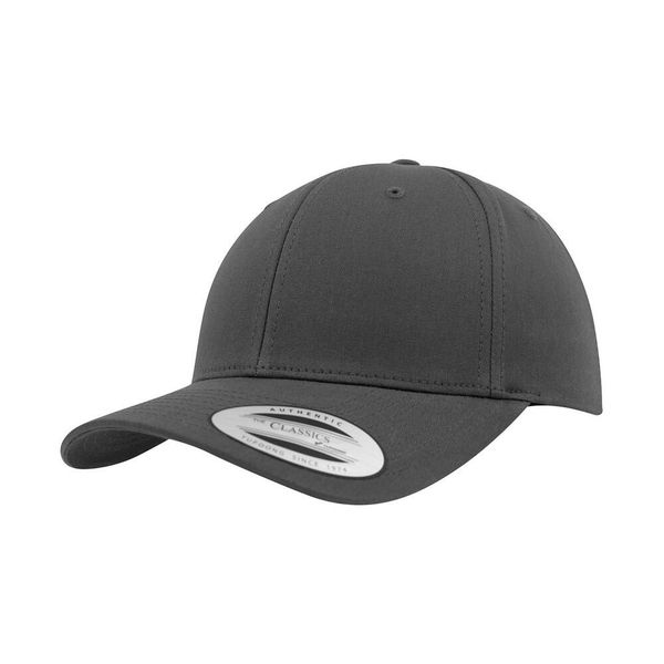Klasyczna Czapka Snapback Z Zakrzywionym Daszkiem. Brązowe czapki FLEXFIT, bez wzorów, klasyczne. Za 67,99 zł.