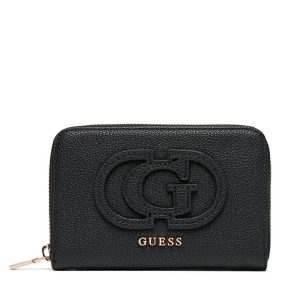 Portfel Guess. Czarne portfele Guess, z aplikacjami. Za 239,99 zł.