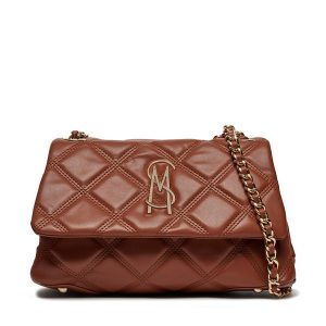 Torebka Steve Madden. Brązowe listonoszki Steve Madden, bez wzorów, bez dodatków. Za 339,99 zł.