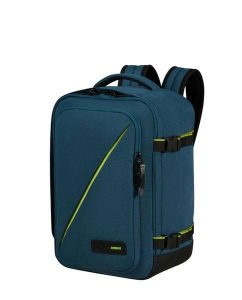 Plecak do samolotu American Tourister Take2cabin S - harbor blue. Niebieskie plecaki AMERICAN TOURISTER. Za 164,99 zł.