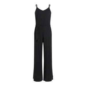 Damski jumpsuit Protest Frieda. Czarne kombinezony Protest, s, bez wzorów, eleganckie, bez kołnierzyka, bez ramiączek. Za 324,00 zł.