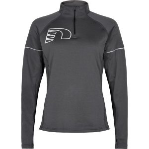 Bluza damska Newline core zip neck. Szare bluzy Newline, na jesień, m, bez wzorów, bez kaptura. Za 241,50 zł.