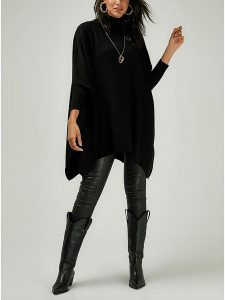 Milan Kiss Sweter w kolorze czarnym rozmiar: XL. Czarne golfy Milan Kiss, bez wzorów. Za 136,13 zł.