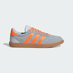 Buty Breaknet Sleek. Brązowe buty trekkingowe ADIDAS, ze skóry, bez zapięcia. Za 259,00 zł.