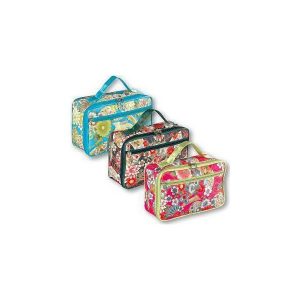 TOP CHOICE Kosmetyczka damska Silk kufer płaski (92572). Kosmetyczki marki TOP CHOICE. Za 21,30 zł.