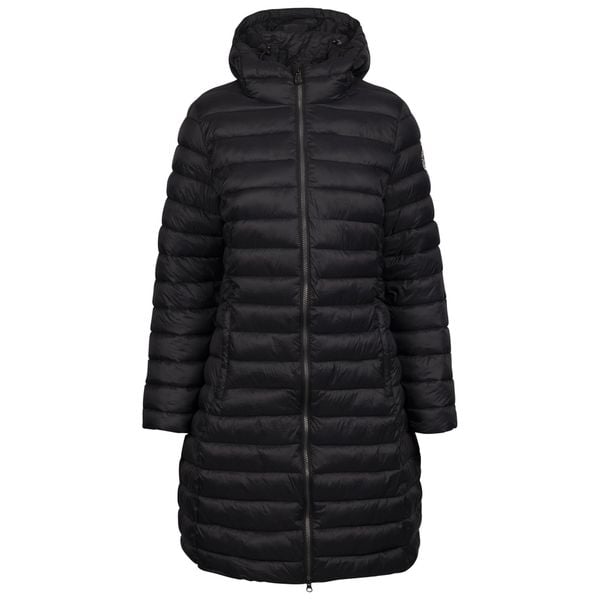Kurtka Damska Dorothea Padded Jacket. Czarne kurtki Trespass, bez wzorów, z puchu, bez kaptura. Za 328,99 zł.