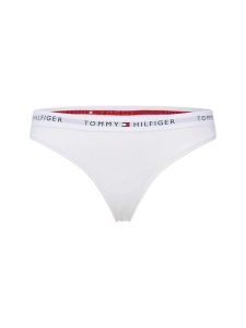 Tommy Hilfiger Stringi Kobiety Dżersej biały, LG. Białe stringi TOMMY HILFIGER, bez wzorów, z dżerseju. Za 59,95 zł.