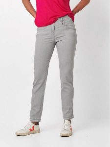 Relaxed by TONI Dżinsy - Slim fit - w kolorze szarym rozmiar: 42K. Szare jeansy Relaxed by TONI, bez wzorów. Za 100,75 zł.