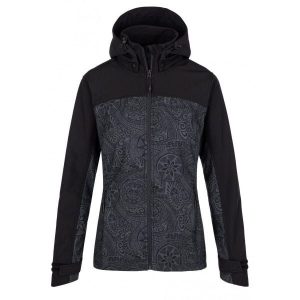 Damska kurtka wodoodporna Kilpi Ravia. Szare kurtki Kilpi, s, bez wzorów, z softshellu, bez kaptura. Za 318,77 zł.