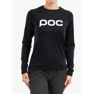 Bluza rowerowa damska POC Reform Enduro Jersey. Czarne bluzy POC, xs, bez wzorów, z jersey, bez kaptura. Za 270,99 zł.