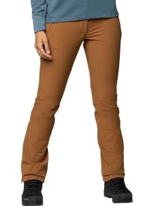 LaMunt Spodnie trekkingowe "Michelle" w kolorze jasnobrązowym rozmiar: 42. Brązowe spodnie sportowe LaMunt, bez wzorów, outdoorowe. Za 347,99 zł.