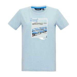 Koszulka Damska Filandra VX Scenery T-shirt. Niebieskie t-shirty Regatta, bez wzorów, bez kołnierzyka, bez ramiączek. Za 67,99 zł.