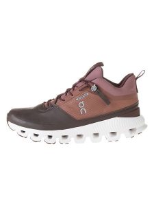 ON RUNNING Buty turystyczne "Cloud Hi Waterproof 1" w kolorze szaro-czerwonym rozmiar: 36,5. Czerwone buty trekkingowe On Running, bez zapięcia. Za 376,85 zł.