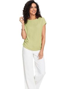 WITT WEIDEN Koszulka w kolorze zielonym rozmiar: 54. Zielone bluzki WITT WEIDEN, bez wzorów, bez kołnierzyka, bez ramiączek. Za 34,99 zł.