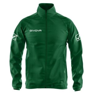 Kurtka Givova Rain Basico zielona. Zielone kurtki Givova, xs, bez wzorów, bez kaptura. Za 45,96 zł.