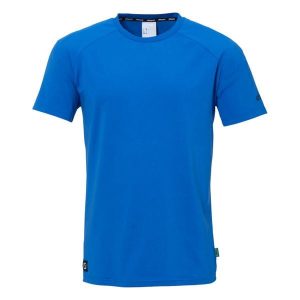Koszulka Uhlsport ID. Niebieskie bluzki Uhlsport, bez wzorów, sportowe, bez kołnierzyka, bez ramiączek. Za 163,50 zł.