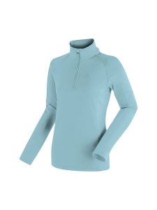 Maier Sports Bluza polarowa "Eva" w kolorze błękitnym rozmiar: 36. Niebieskie bluzy Maier Sports, bez wzorów, z materiału, bez kaptura. Za 157,73 zł.