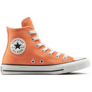 Buty sportowe Converse Chuck Taylor All Star. Brązowe trampki Converse, bez wzorów, z zamszu, bez zapięcia. Za 490,00 zł.