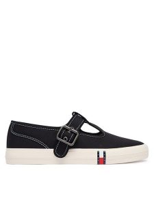 Tommy Jeans Tenisówki Archive Y2K Mary Jane EN0EN03048 Czarny. Czarne trampki Tommy Jeans, bez wzorów, z jeansu, bez zapięcia. Za 369,99 zł.