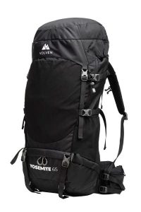 Plecak turystyczny Yosemite 65. Czarne plecaki VOLVEN. Za 599,99 zł.