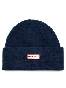 Hunter Czapka HTR-U3-002-AW24 Granatowy. Niebieskie czapki Hunter, bez wzorów, z materiału. Za 69,99 zł.