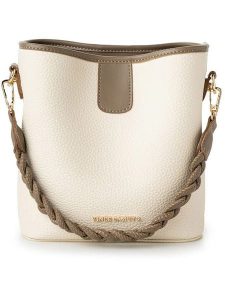 Vince Camuto Torebka "Venice" w kolorze beżowo-oliwkowym - 18 x 20 x 10 cm rozmiar: onesize. Brązowe torebki klasyczne Vince Camuto, bez wzorów, z materiału, przez ramię, bez dodatków. Za 154,07 zł.