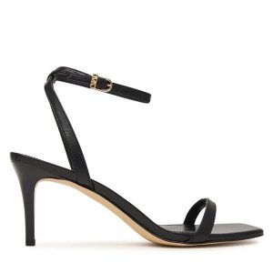 Sandały MICHAEL Michael Kors. Czarne sandały MICHAEL Michael Kors, bez wzorów, bez obcasa, na szpilce, bez zapięcia. Za 598,99 zł.