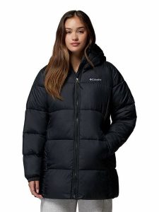 Columbia Kurtka zimowa "Puffect II" w kolorze czarnym rozmiar: XS. Czarne kurtki Columbia, na zimę, xs, bez wzorów, z puchu, bez kaptura. Za 424,95 zł.