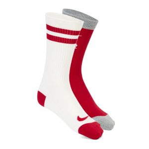 Skarpety Nike Everyday Essentials 2 pary. Czerwone skarpetki Nike, bez wzorów. Za 93,99 zł.