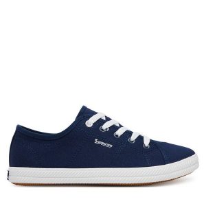 Tenisówki KangaRoos. Niebieskie trampki KangaROOS, bez wzorów, bez zapięcia. Za 129,99 zł.