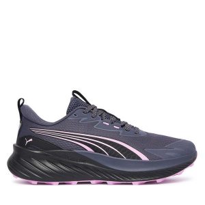 Buty do biegania Puma. Niebieskie buty sportowe Puma, bez wzorów, bez zapięcia, do biegania. Za 269,99 zł.