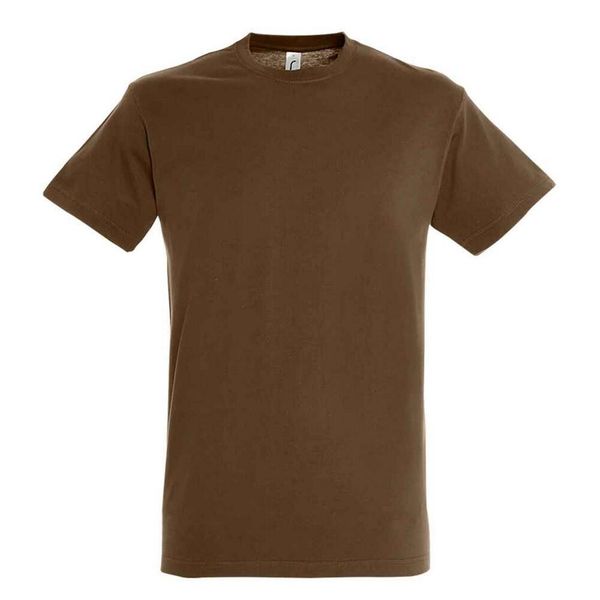 Koszulka Regent Dla Dorosłych Unisex. Brązowe bluzki SOL'S, s, bez wzorów, sportowe, bez kołnierzyka, bez ramiączek. Za 32,99 zł.