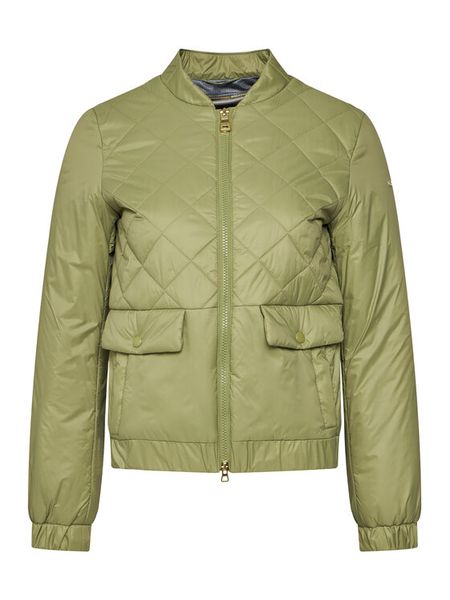 Geox Kurtka przejściowa Amabel W5520F T3132 F3275 Zielony Regular Fit. Zielone kurtki Geox, bez wzorów, z syntetyku, bez kaptura. Za 439,99 zł.