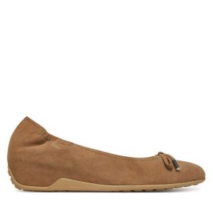 Półbuty HÖGL. Brązowe półbuty HÖGL, bez wzorów, bez obcasa, na płaskiej podeszwie, bez zapięcia. Za 489,99 zł.