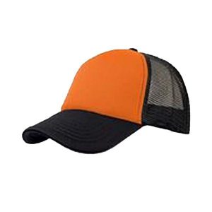 5panelowa Czapka Trucker Rapper. Brązowe czapki ATLANTIS, bez wzorów. Za 42,99 zł.