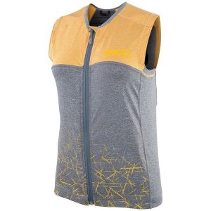 Kamizelka rowerowa ochronna damska Evoc Protector Vest. Szare kamizelki EVOC, m, bez wzorów, bez kołnierzyka, bez ramiączek, bez kaptura. Za 396,00 zł.