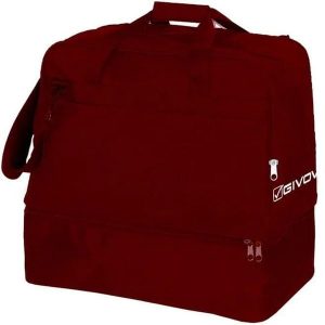 Torba sportowa Givova Revolution Big burgundowa. Czerwone torby podróżne i sportowe Givova, bez wzorów, z materiału, na ramię. Za 81,58 zł.