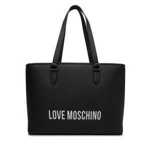 Torebka LOVE MOSCHINO. Czarne shopper bag LOVE MOSCHINO, bez wzorów, bez dodatków. Za 759,99 zł.