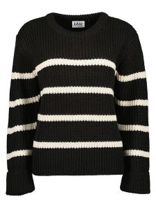 Blue Seven Sweter w kolorze czarnym rozmiar: 44. Czarne swetry oversize Blue Seven, bez wzorów, bez ramiączek. Za 99,48 zł.