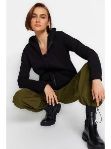 Trendyol Kardigan w kolorze czarnym rozmiar: XL. Czarne kardigany Trendyol. Za 73,93 zł.