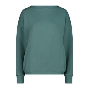 Bluzka damska turystyczne CMP 35D7496. Zielone bluzki CMP, l, bez wzorów, sportowe, bez kołnierzyka, bez ramiączek. Za 235,00 zł.