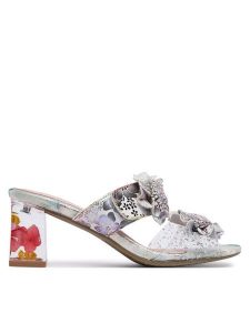 Laura Vita Klapki Lucieo 32 Beżowy. Brązowe klapki LAURA VITA, bez wzorów, ze skóry, bez obcasa. Za 399,99 zł.