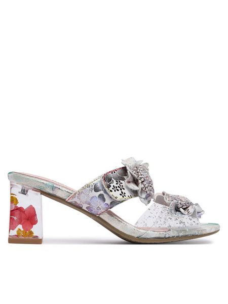 Laura Vita Klapki Lucieo 32 Beżowy. Brązowe klapki LAURA VITA, bez wzorów, ze skóry, bez obcasa. Za 399,99 zł.